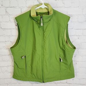 Women's L.L. Bean full zip vest, size Large petite
